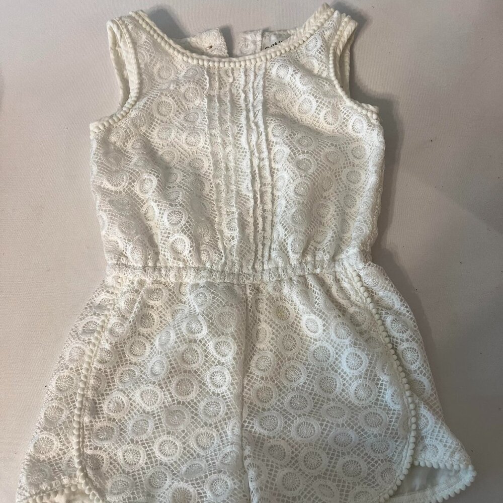 GIRLS ONE PIECE GENIUN KIDS  OSHCOSH SHORT OUTFIT